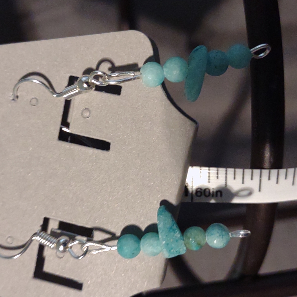Beaded earrings - Picture 2 of 3